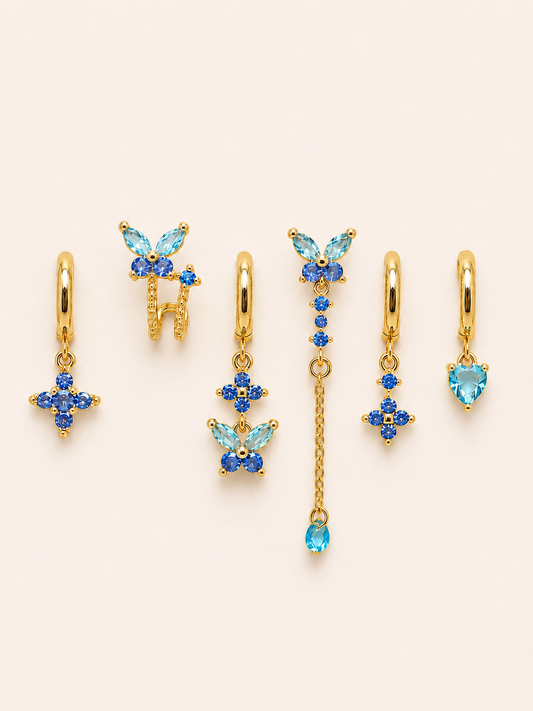 Set Orecchini Farfalla Bijou