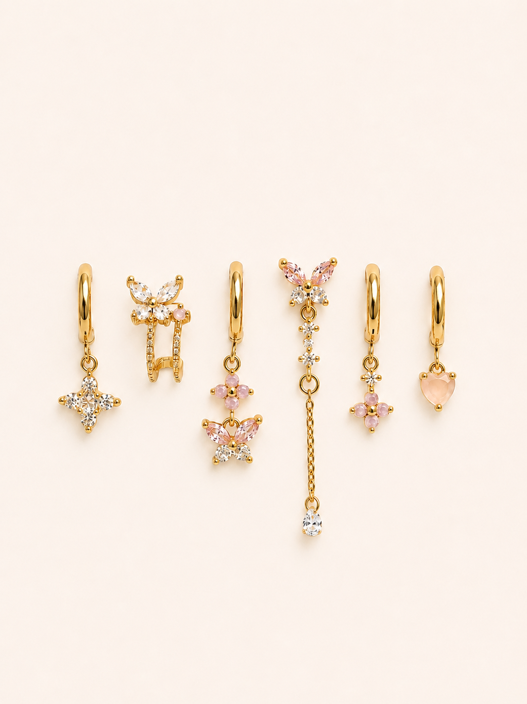 Set Orecchini Farfalla Bijou