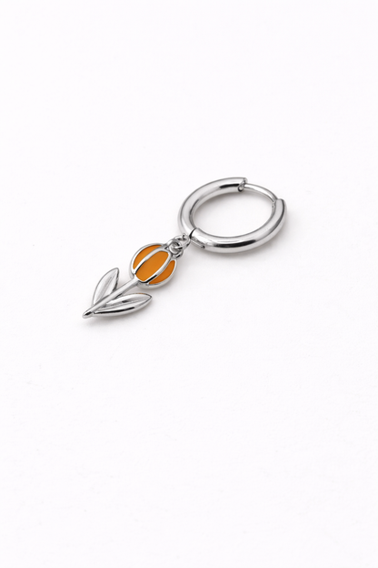 Orecchino Hoop Tulipano