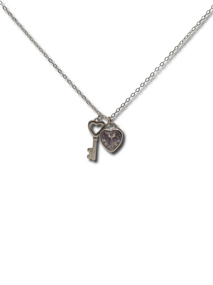 Collana Chiave Del Cuore