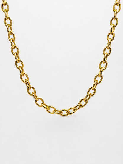 Collana Catena Maglia Ovale