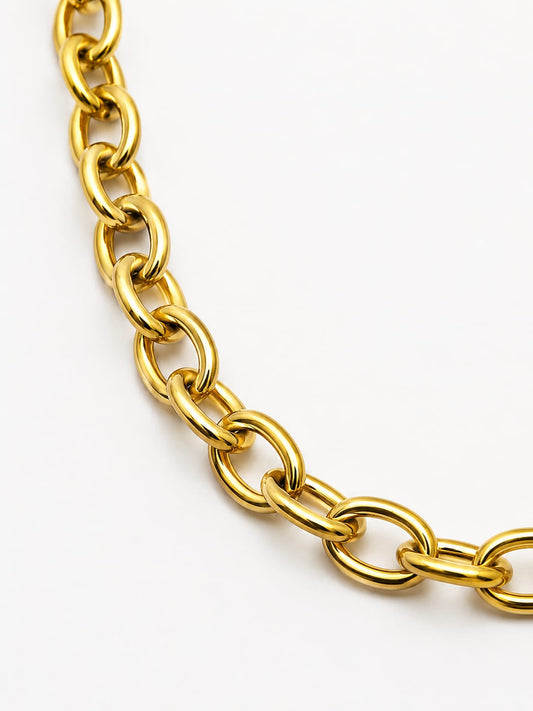 Collana Catena Maglia Ovale