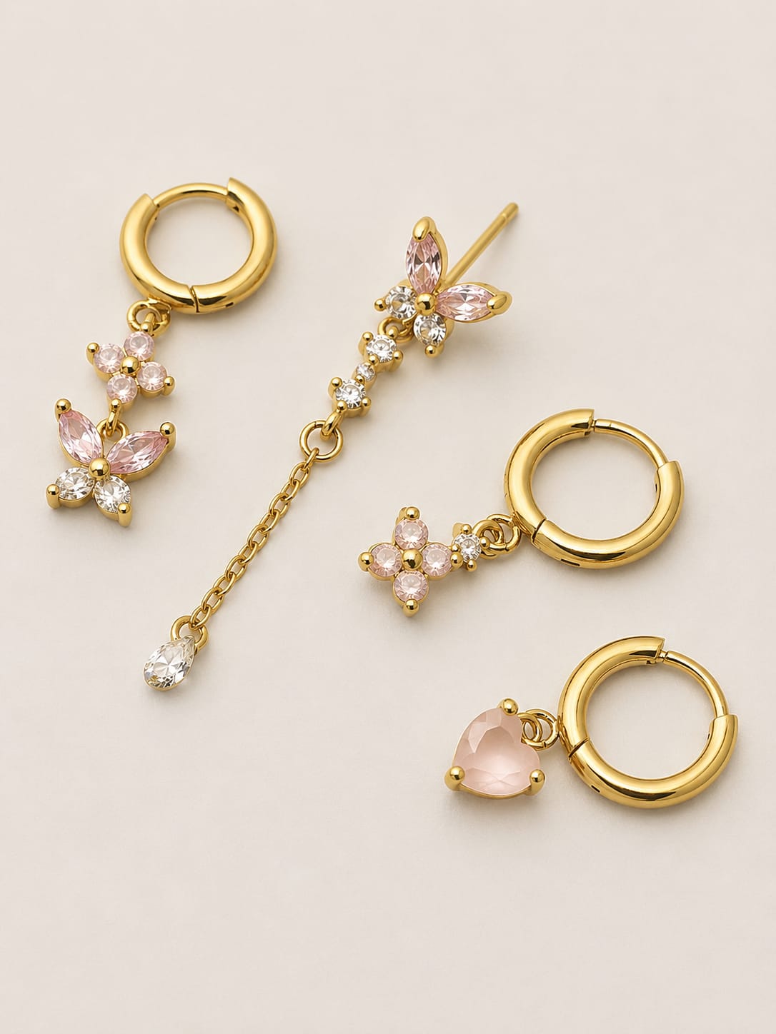 Set Orecchini Farfalla Bijou