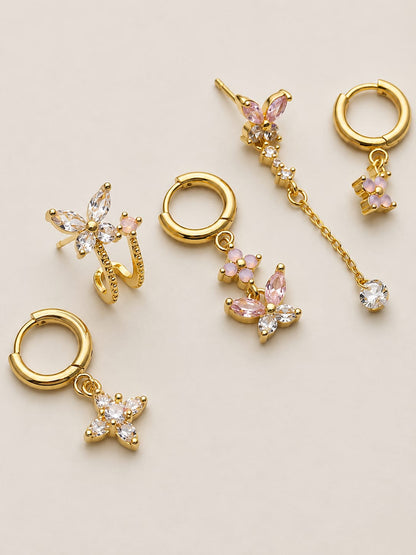 Set Orecchini Farfalla Bijou