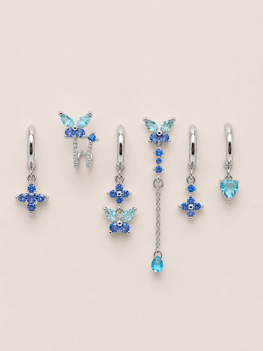 Set Orecchini Farfalla Bijou