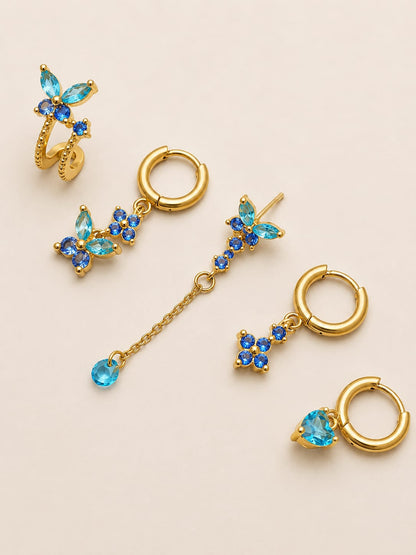 Set Orecchini Farfalla Bijou