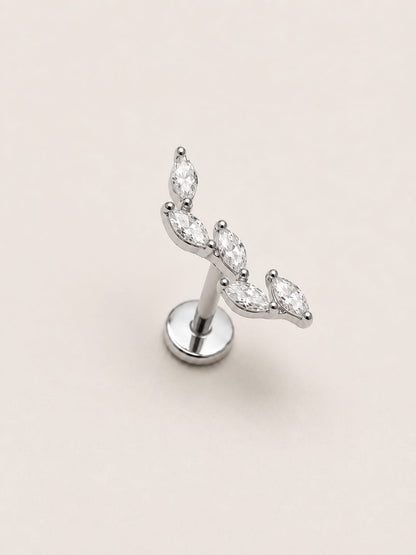 Piercing Ramo di foglie
