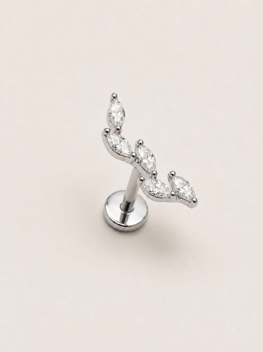 Piercing Ramo di foglie