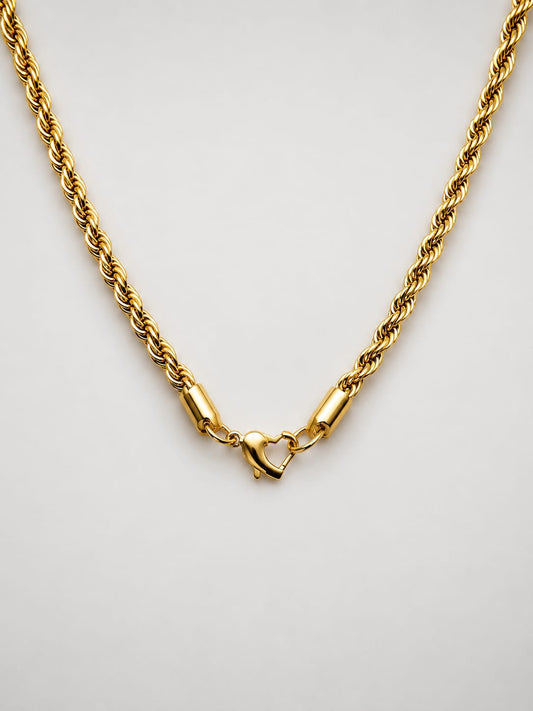 Collana Twist Gancio Cuore