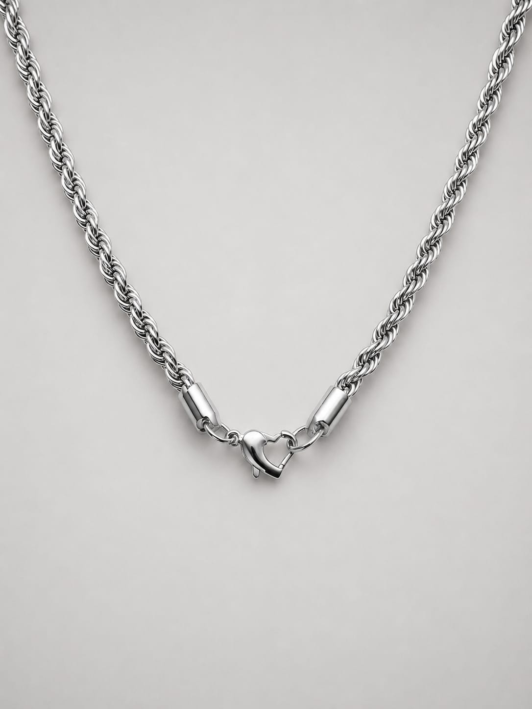 Collana Twist Gancio Cuore