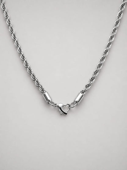 Collana Twist Gancio Cuore