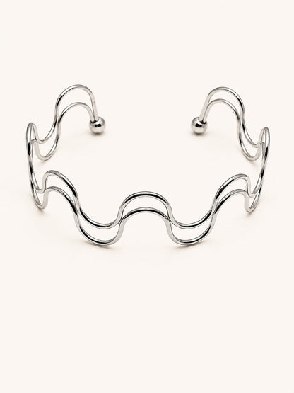 Bracciale Arm Cuff Wave