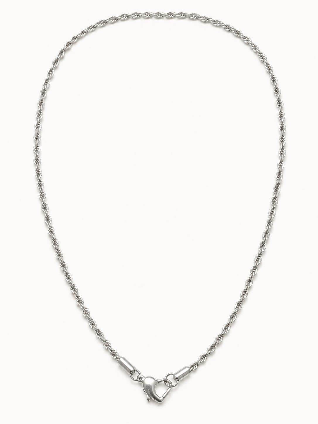 Collana Twist Gancio Cuore Girocollo