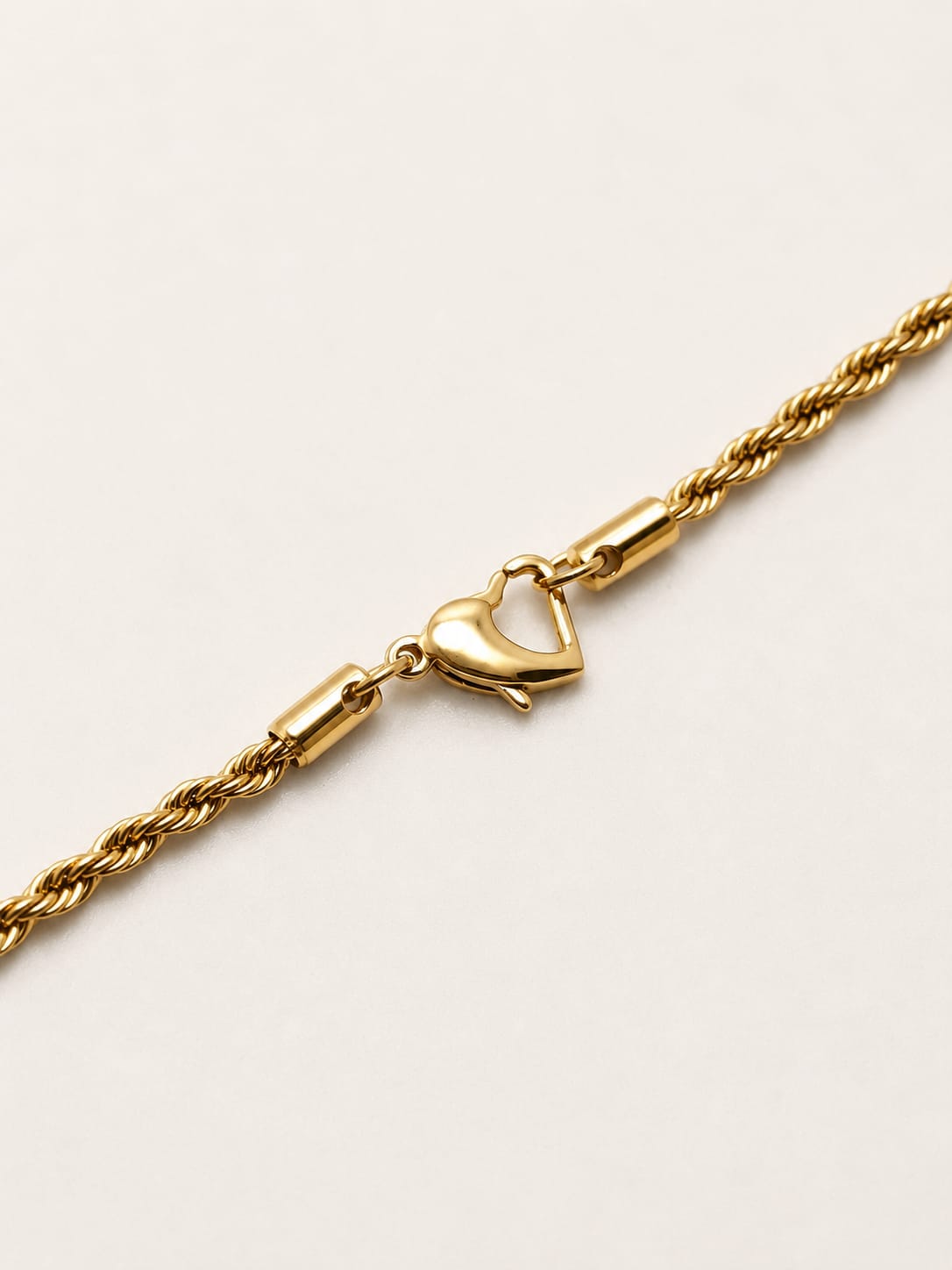 Collana Twist Gancio Cuore Girocollo