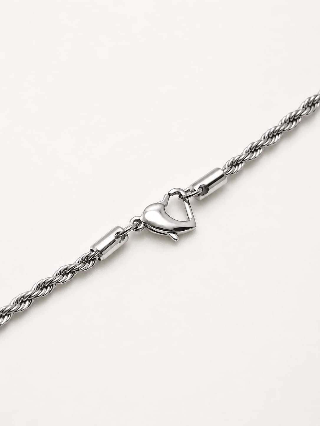 Collana Twist Gancio Cuore Girocollo