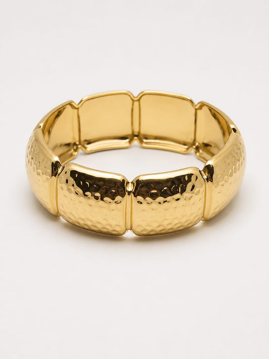 Bracciale Rigido Martellato
