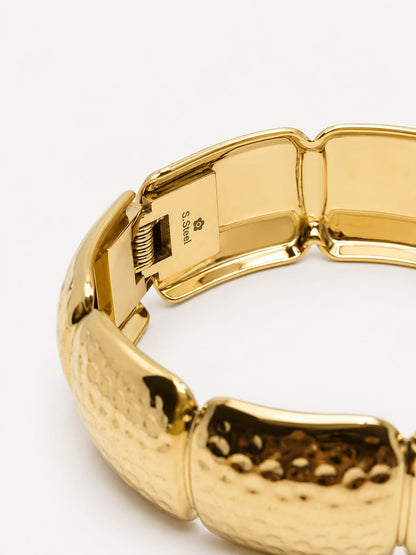 Bracciale Rigido Martellato