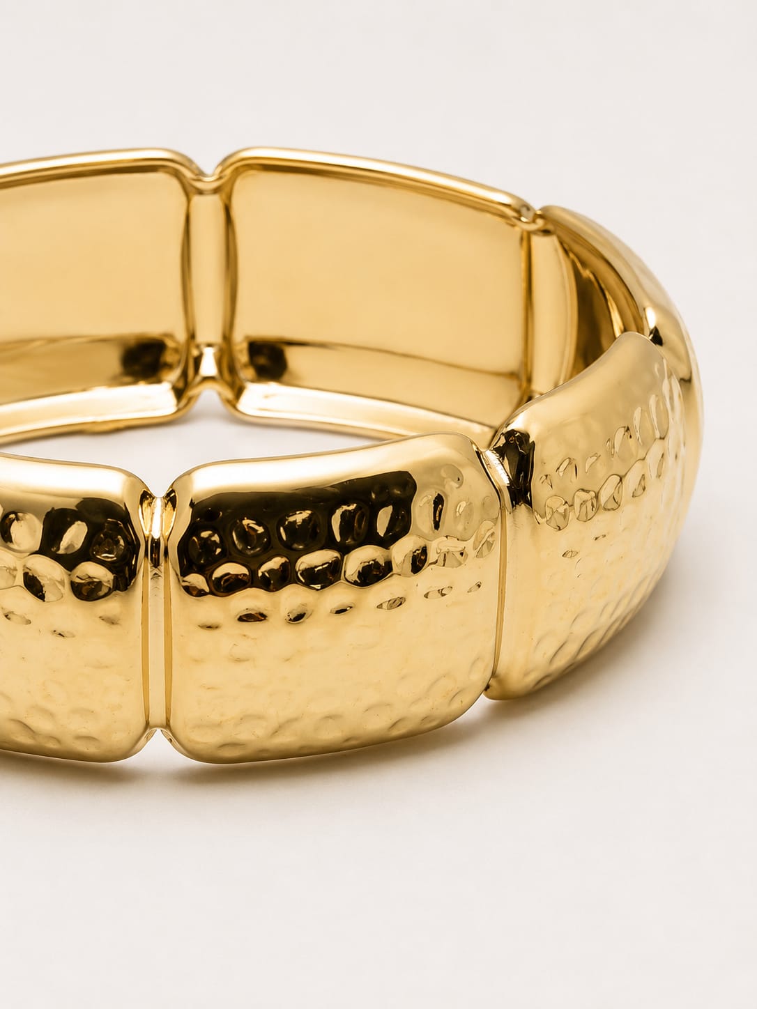 Bracciale Rigido Martellato