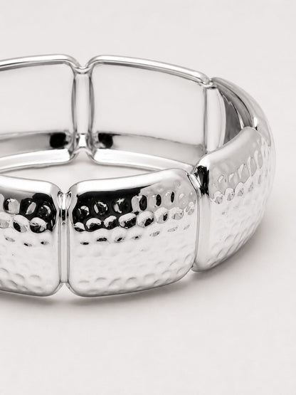 Bracciale Rigido Martellato