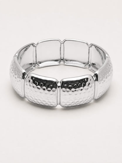 Bracciale Rigido Martellato