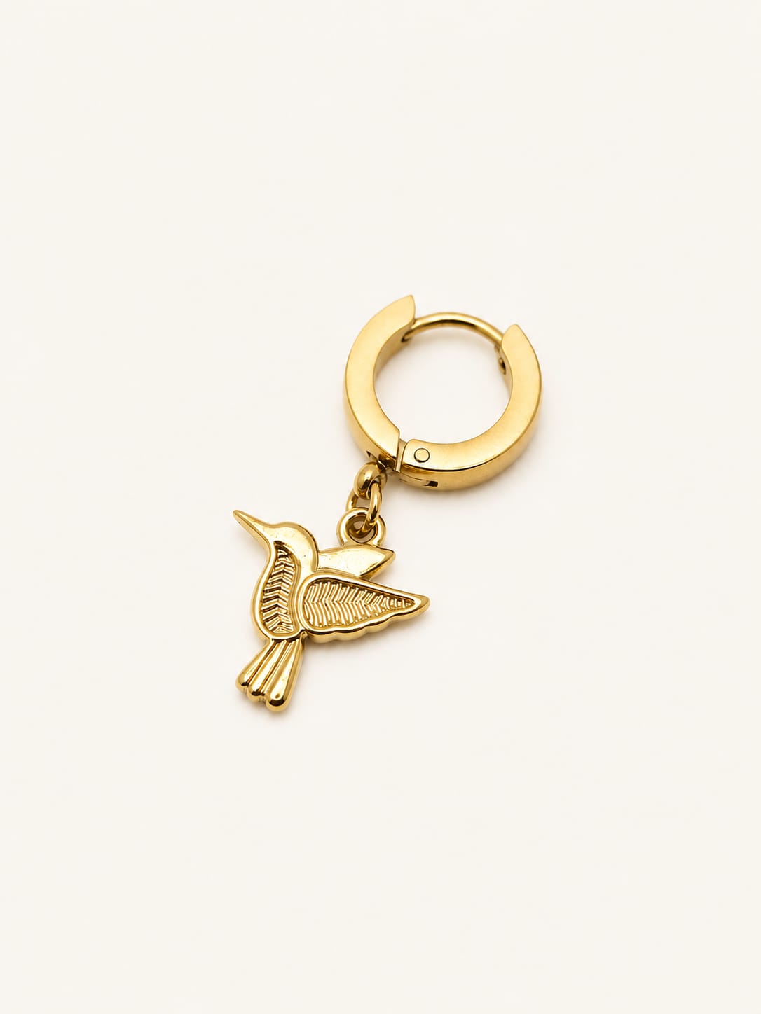 Orecchino Hoop Colibrì Classic
