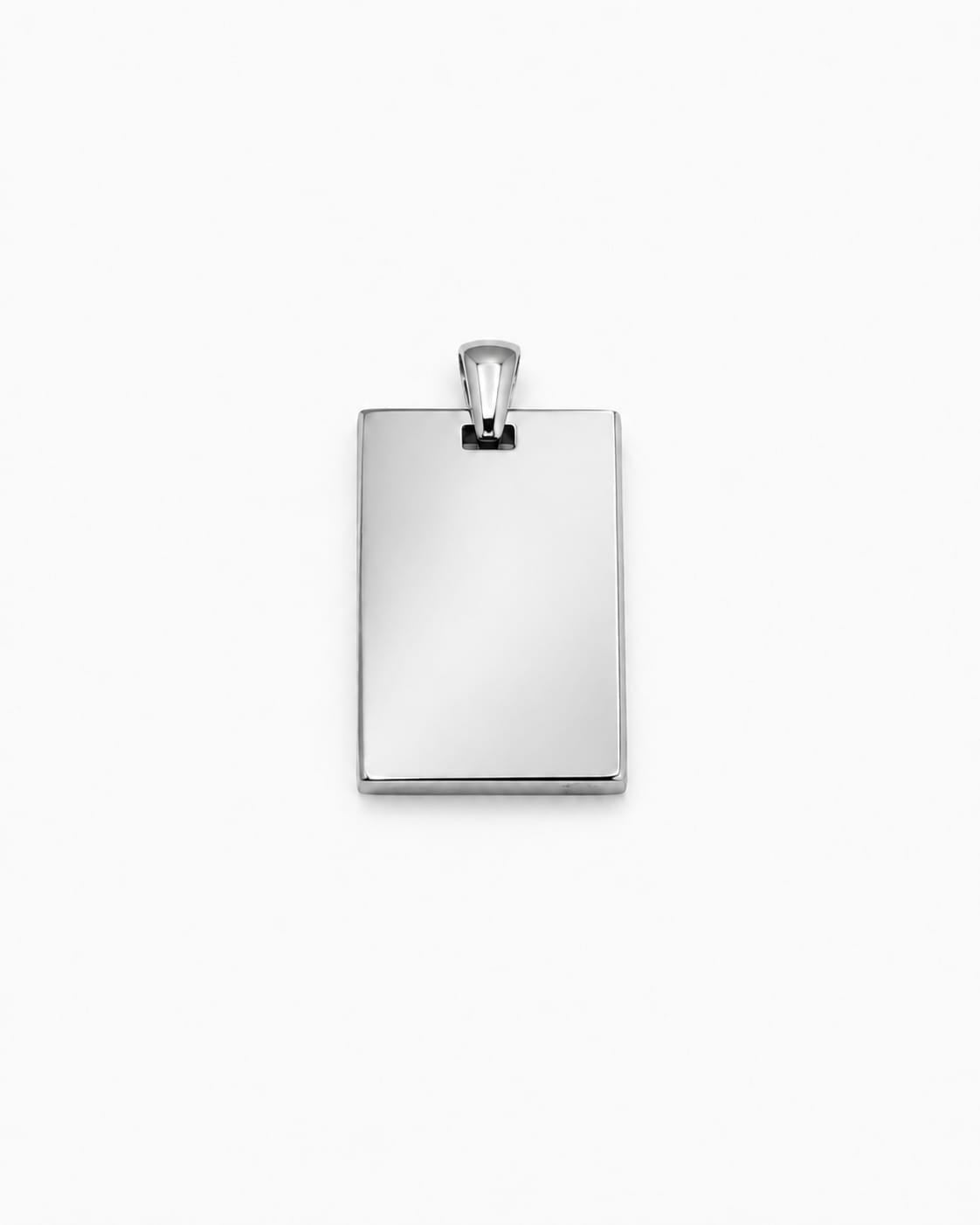 Ciondolo Minimal Rettangolo Personalizzabile