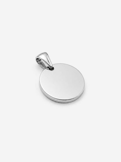 Ciondolo Minimal Tondo Personalizzabile