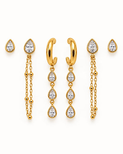 Set Orecchini Gocce di Luce