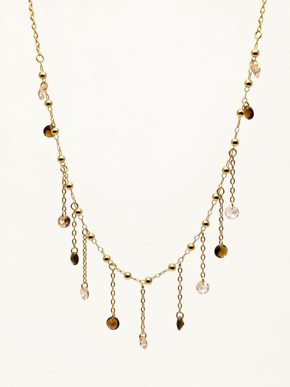 Collana Amber Rain