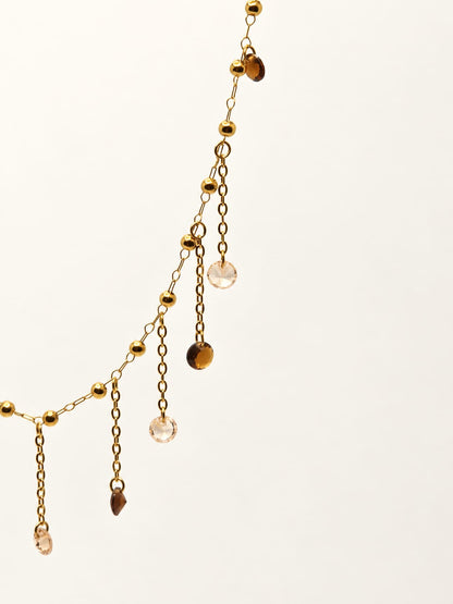 Collana Amber Rain