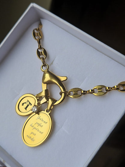 Ciondolo Ovale Grande Personalizzabile