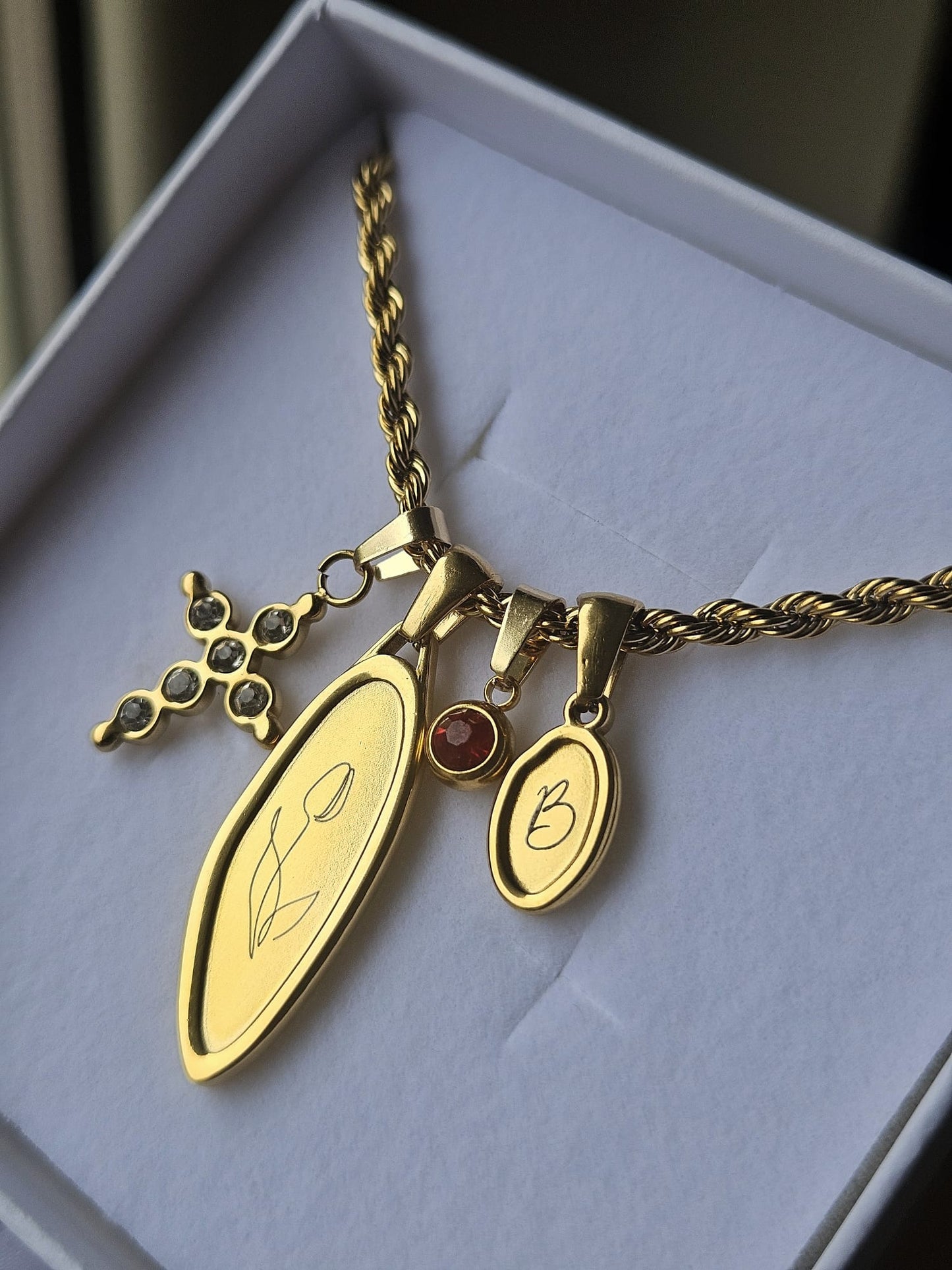 Ciondolo Sigillo Vintage Mini Personalizzabile