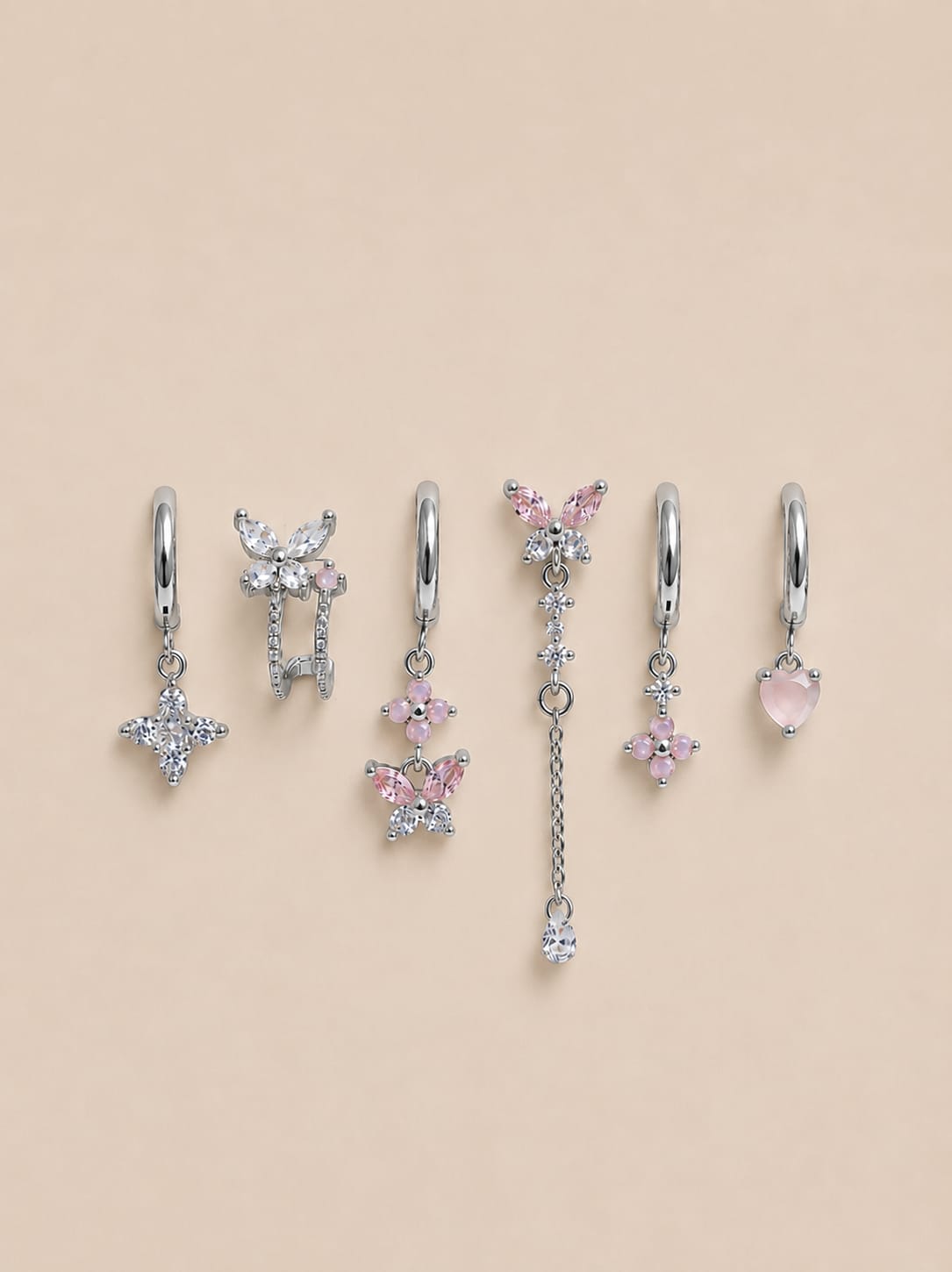 Set Orecchini Farfalla Bijou
