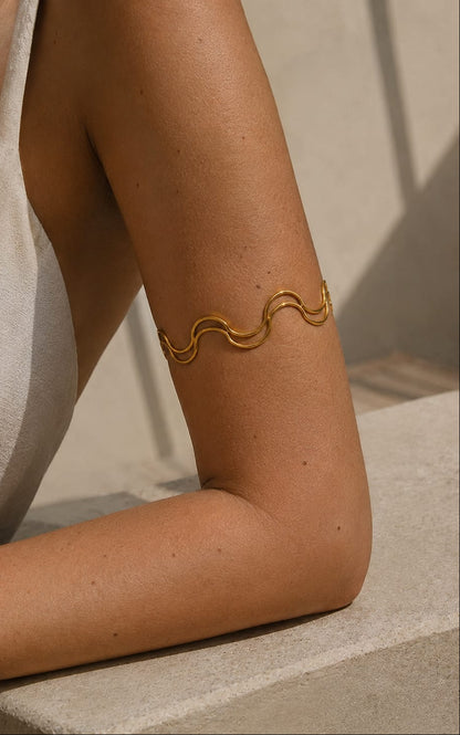 Bracciale Arm Cuff Wave