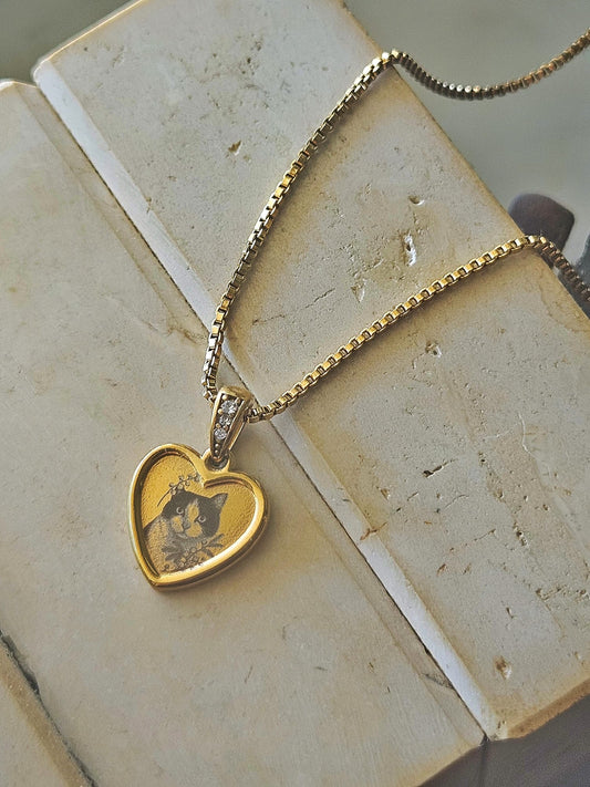 Ciondolo Cuore Personalizzabile