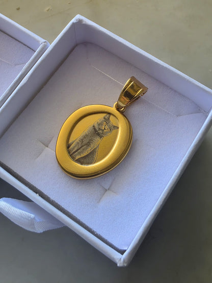 Ciondolo Sigillo Vintage Big Personalizzabile