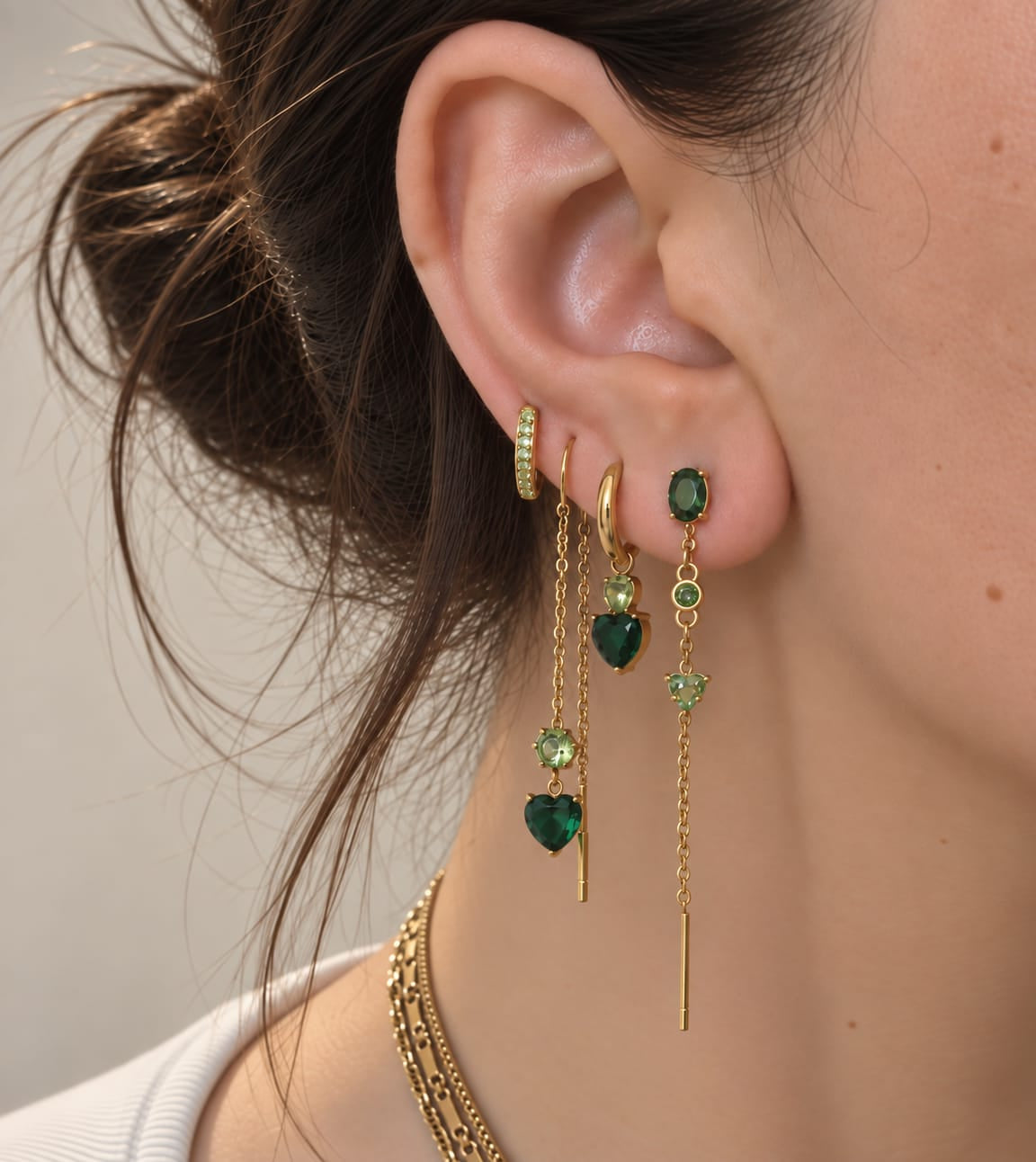 Set Orecchini Amour