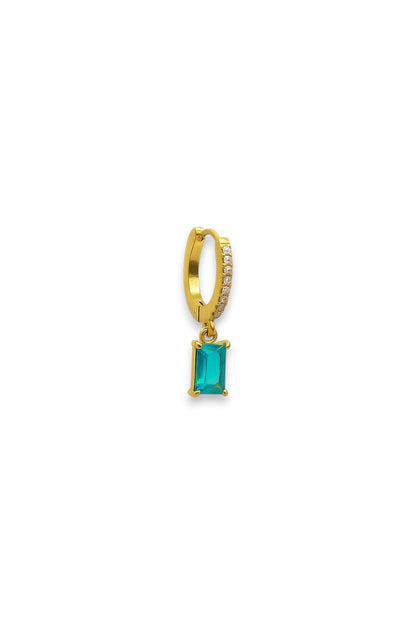 Orecchino Hoop Chic Baguette