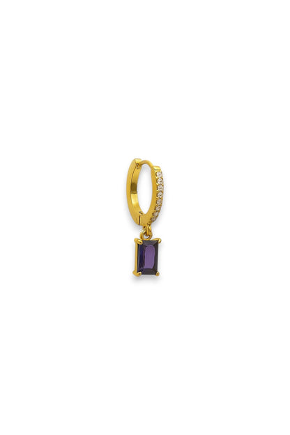 Orecchino Hoop Chic Baguette