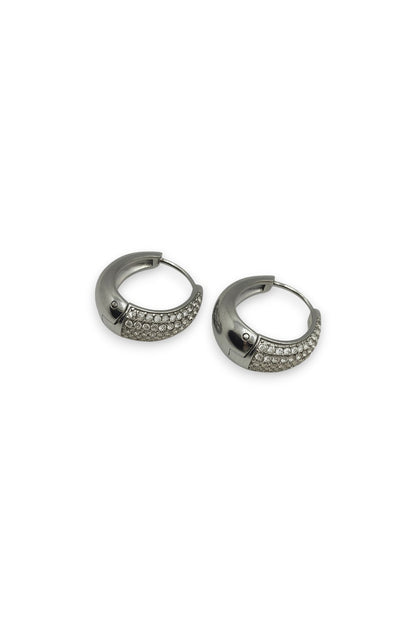 Orecchini Hoop Chicca Sparkling