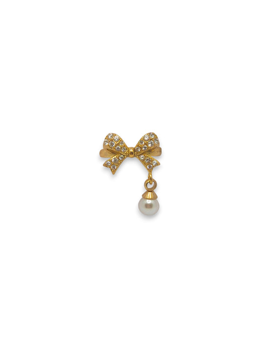 Ear Cuff Ribbon Charm