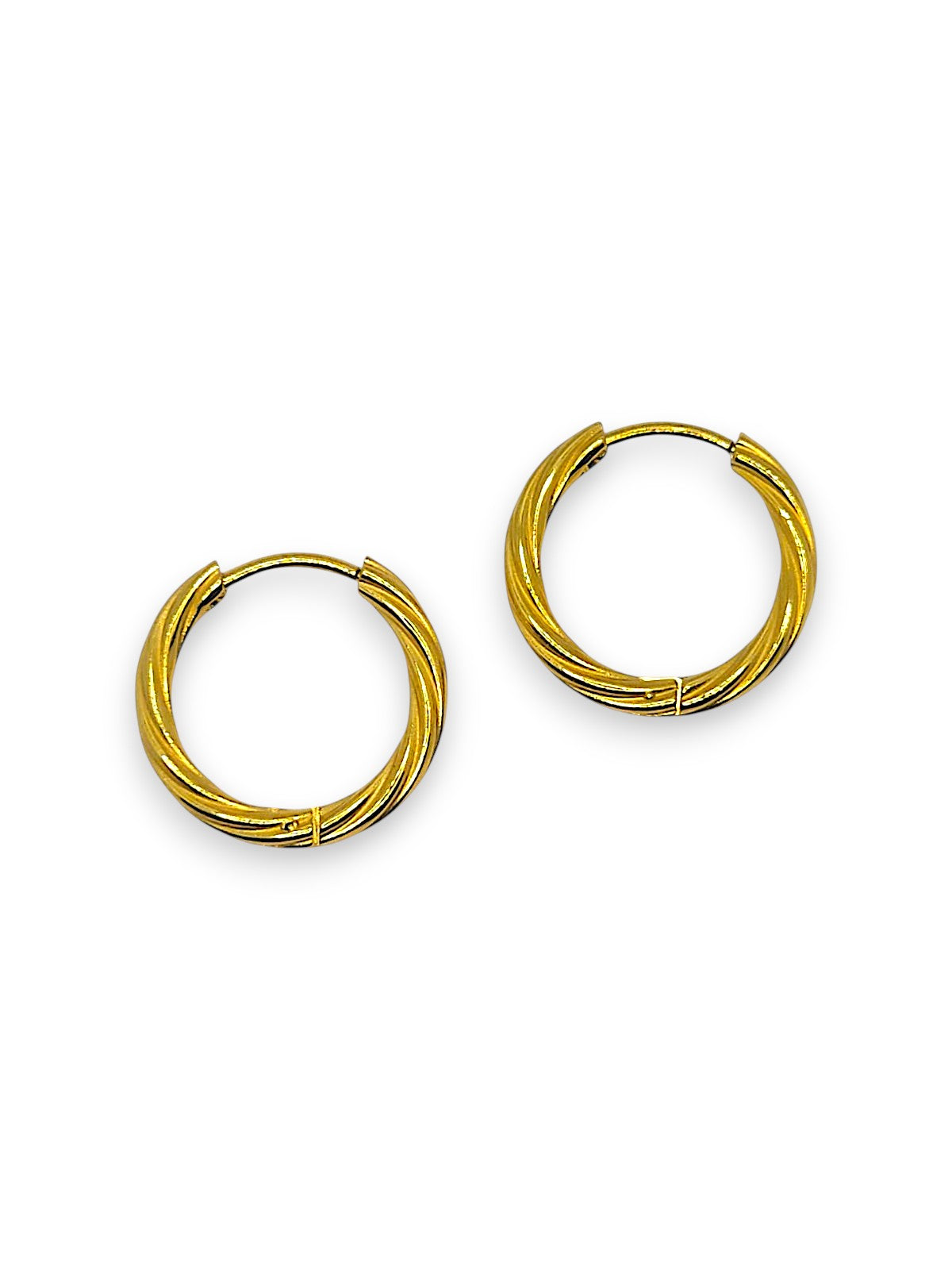 Orecchini Hoop Braid