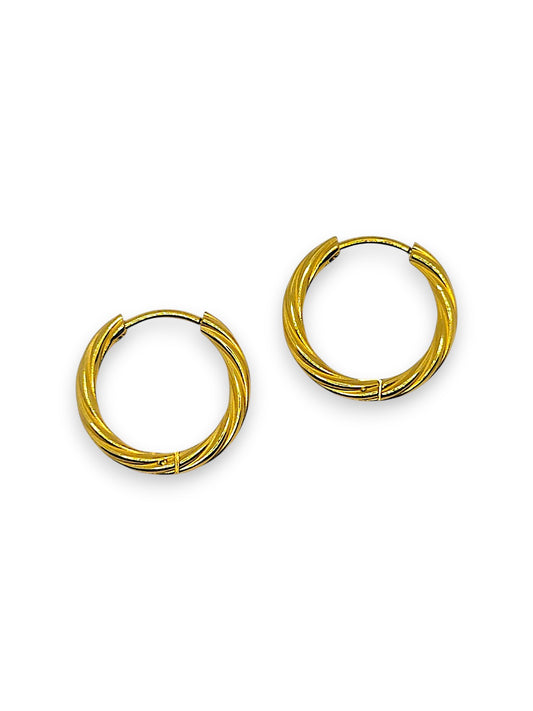 Orecchini Hoop Braid