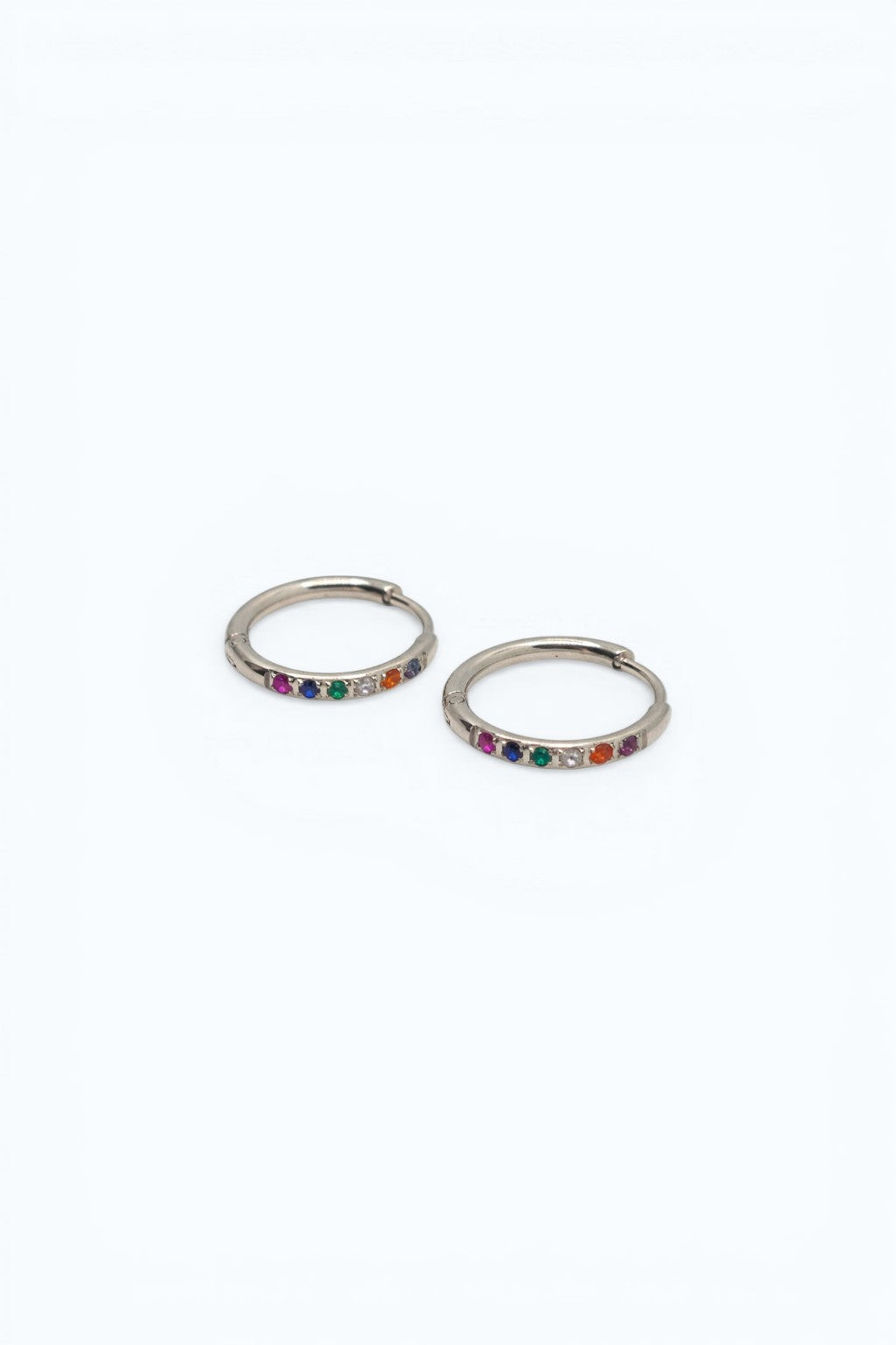 Orecchini Hoop Martina Rainbow