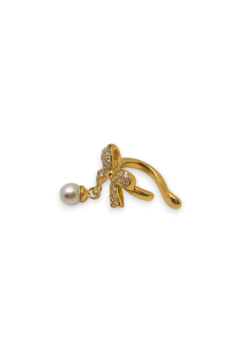 Ear Cuff Ribbon Charm