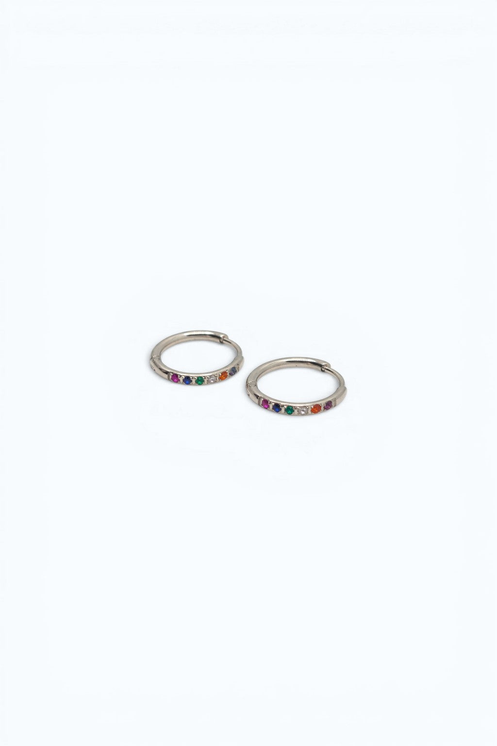 Orecchini Hoop Martina Rainbow