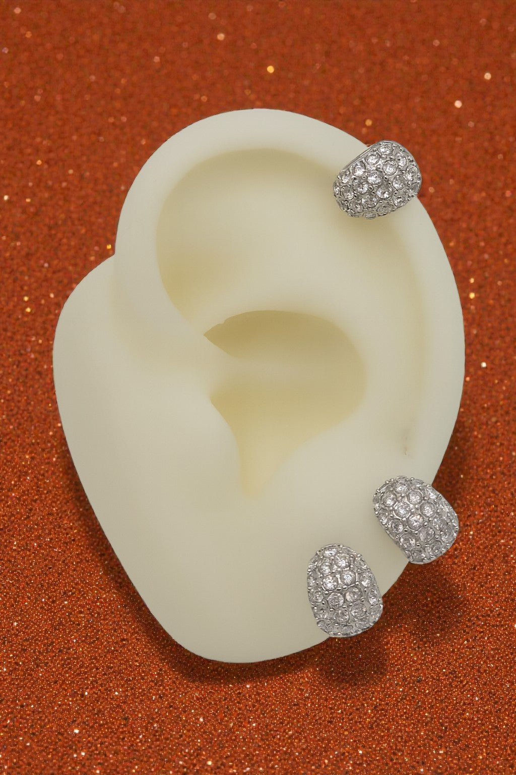 Orecchini Lobetto Petite Pavè