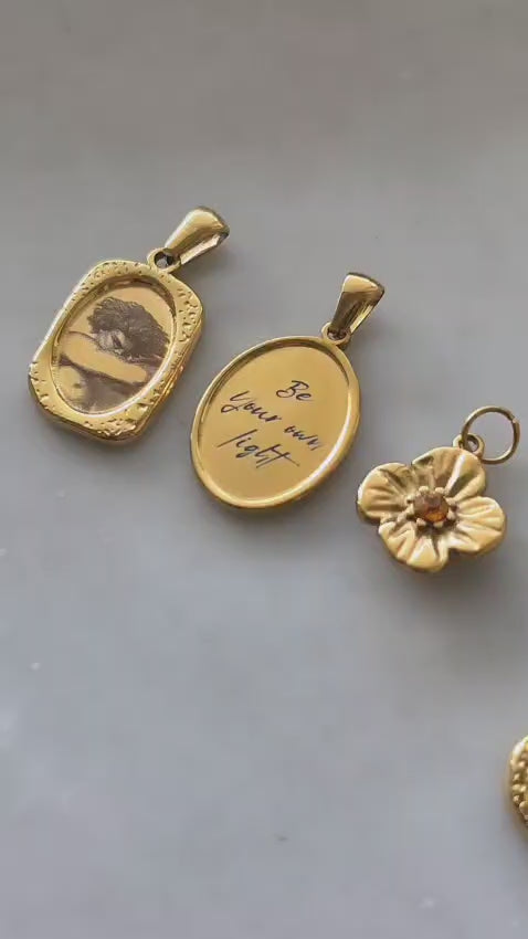 Ciondolo Belle Époque Personalizzabile