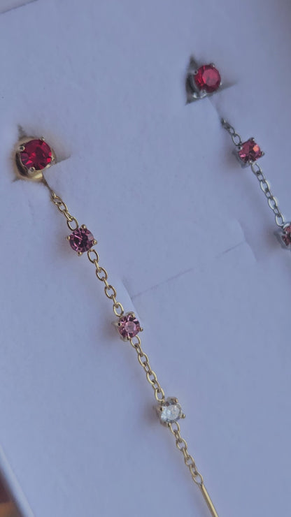 Orecchino Siria Saliscendi