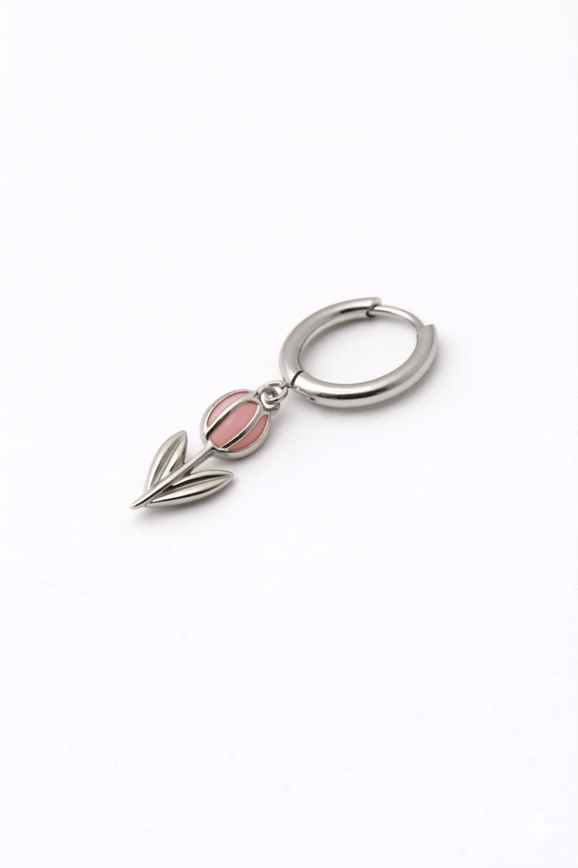 Orecchino Hoop Tulipano
